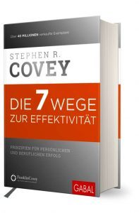 Das Buch "Die 7 Wege zur Effektivität" von Stephen R. Covey